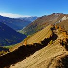 Blick von Durrach Jöchl durch das Schmirntal