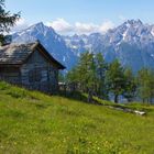 Blick von Ederplan auf die Lienzer Dolomiten in Osttirol