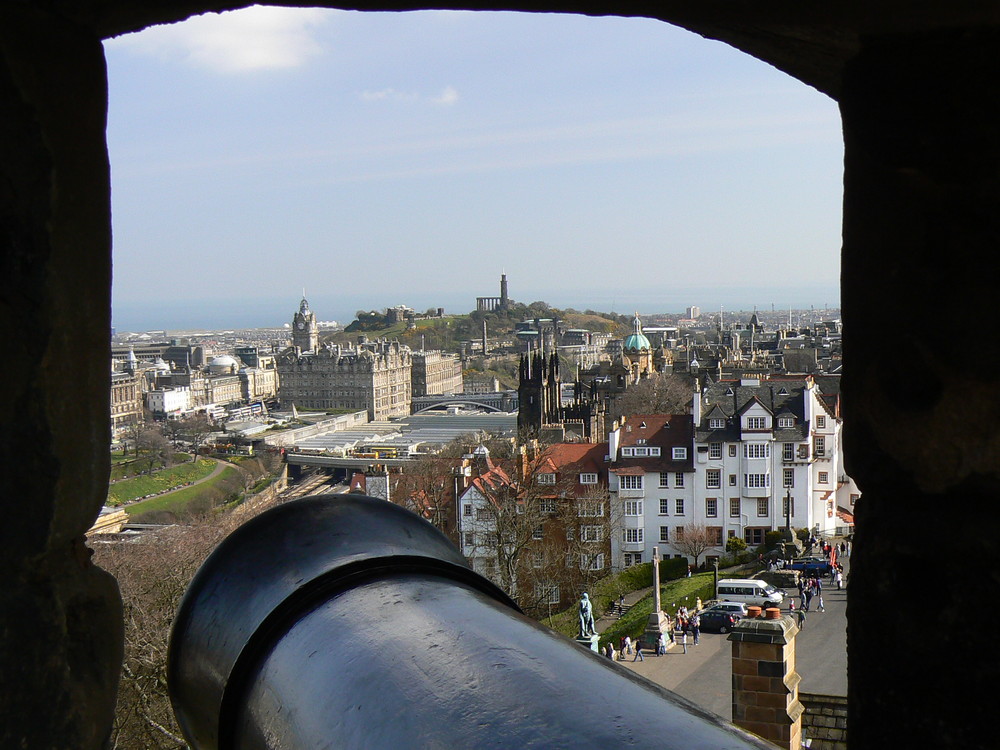 Blick von Edinburgh Castle