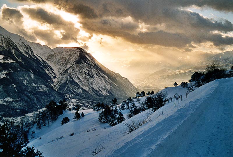 Blick von Engersch ins Rhonetal