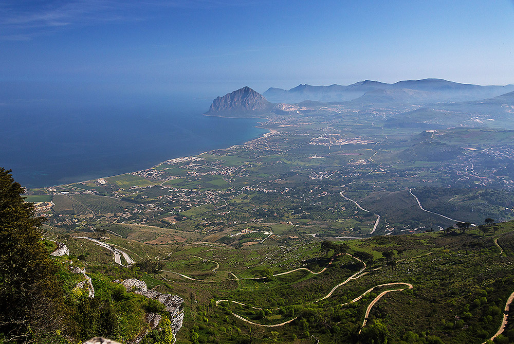 Blick von Erice Richtung Nordost