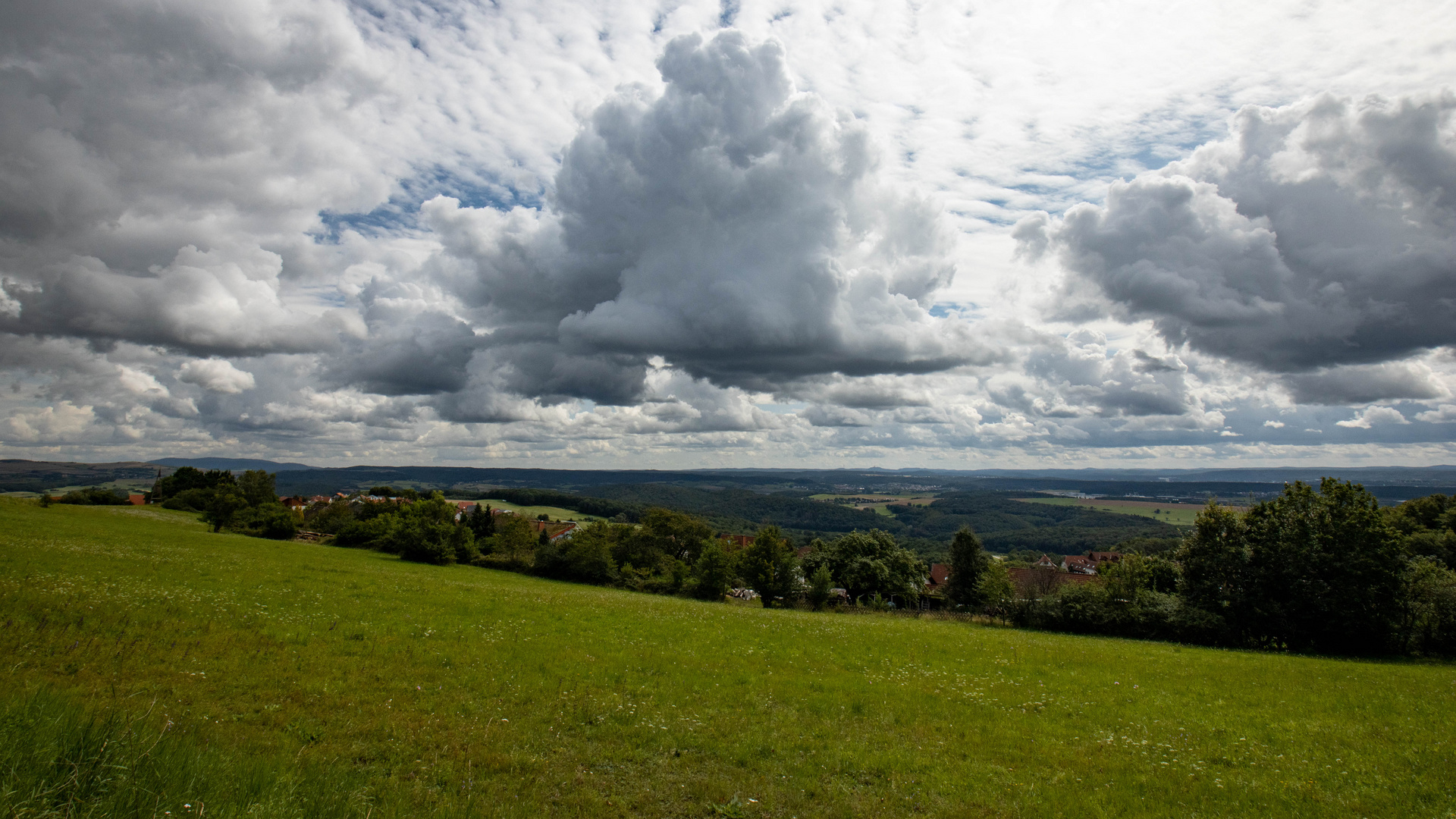 Blick von Eulenbis auf die Pfalz