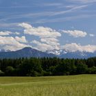 Blick von Eurasburg nach Süden