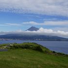 Blick von Faial auf den höchsten Berg Portugals