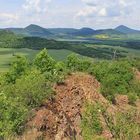 Blick von fast oben die Kannte entlang Richtung Westen