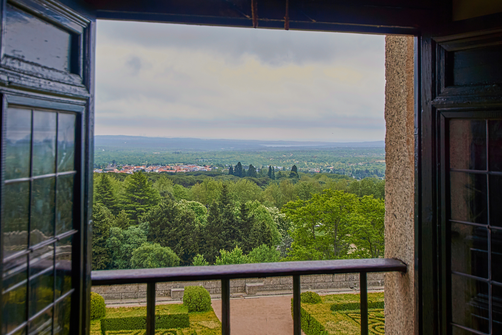 Blick von Fenster