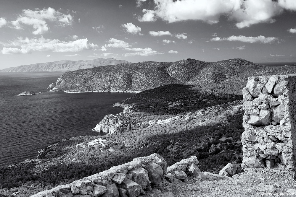 Blick von Festung Monolithos