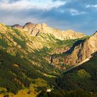 Blick von Fischen-Berg (Oberallgäu)