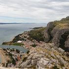 Blick von Fortica auf Omis