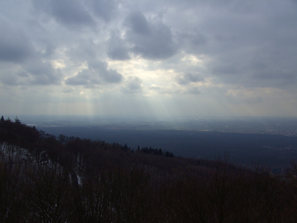 blick von frankensteins burg