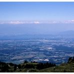 Blick von Frankreich, über die Schweiz, nach Frankreich :o)