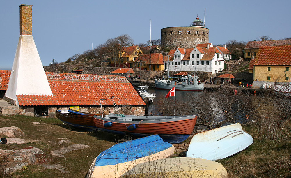 Blick von Frederiksö nach Christiansö