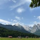 Blick von Garmisch ...