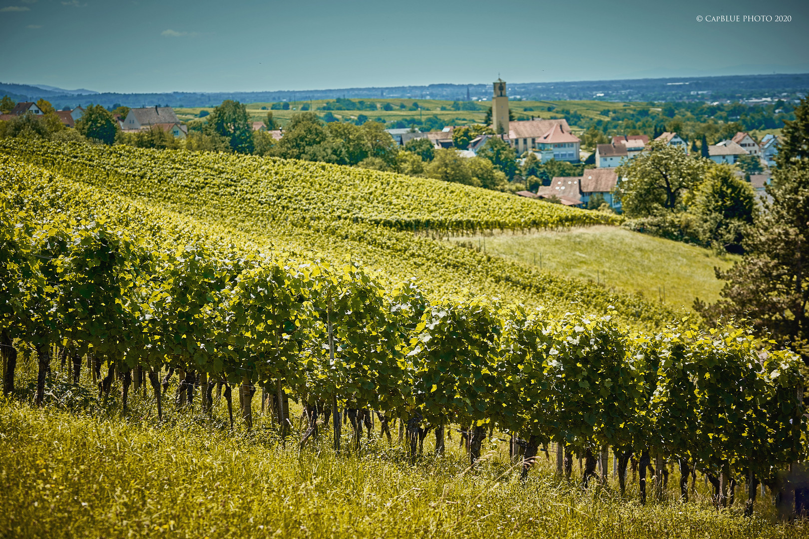 Blick von Gaststätte Röderswald auf Varnhalt