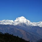 Blick von Ghorepani (2870 m) zum Dhaulagiri Himal