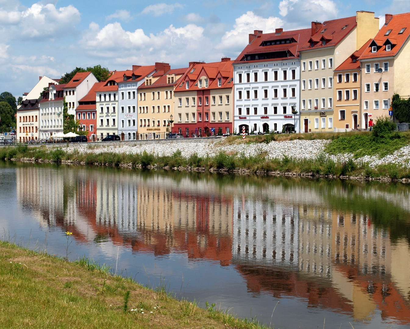 Blick von Görlitz nach  Polen