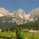 Blick von Going auf den Wilden Kaiser