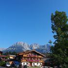 Blick von Going auf den Wilden Kaiser