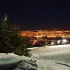 Blick von Grouse Mountain auf Vancouver.