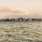 Blick von Gstadt auf die Fraueninsel