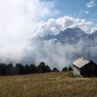 Blick von Helm auf die Sextener Dolomiten