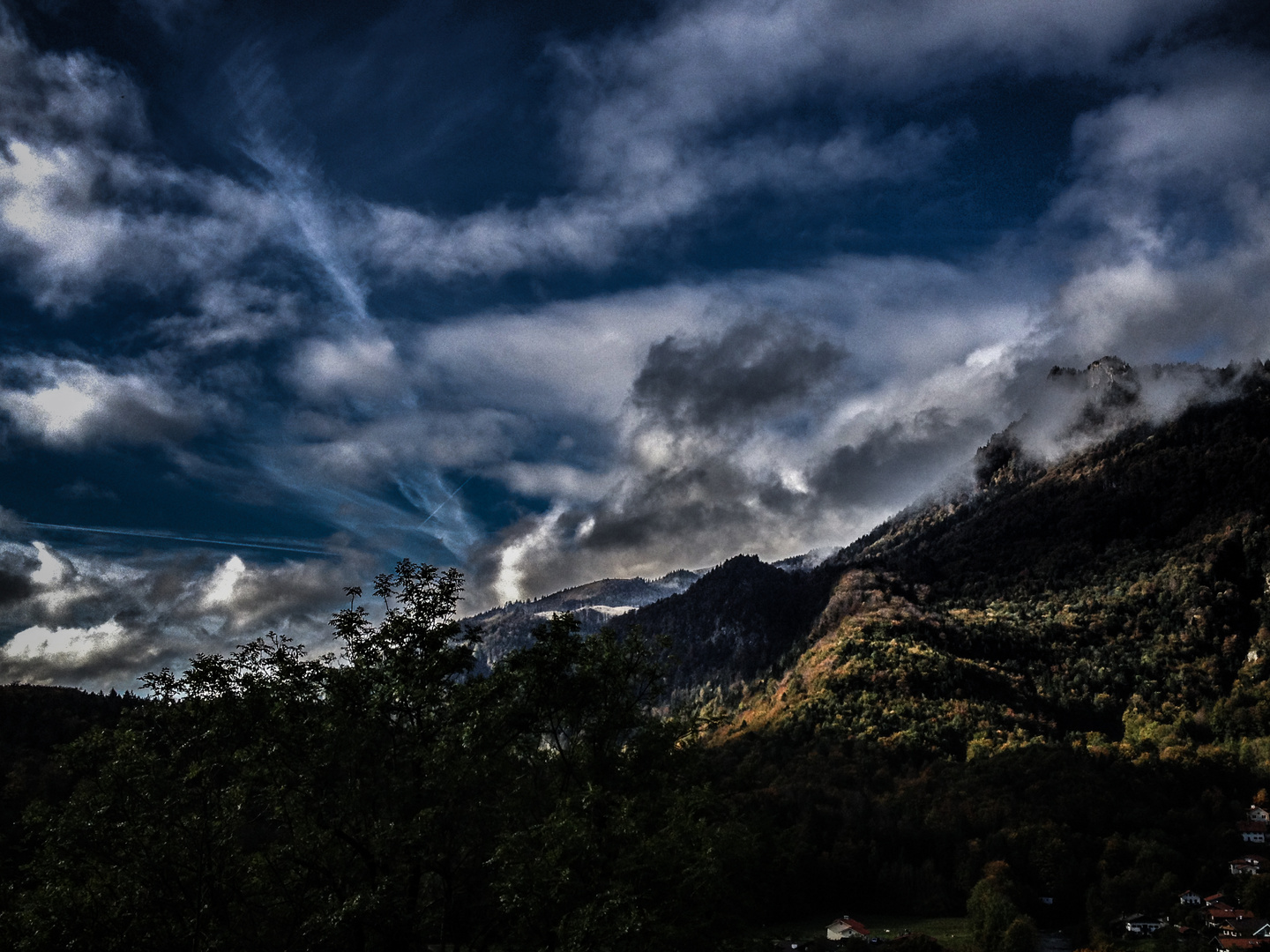 Blick von Hohenaschau