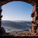 Blick von Hohengeroldseck ins Tal