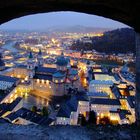 Blick von Hohensalzburg auf alte Mittenstadt