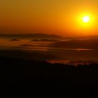 Blick von Hohenstein bei Sonnenaufgang