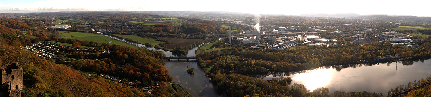 Blick von Hohensyburg