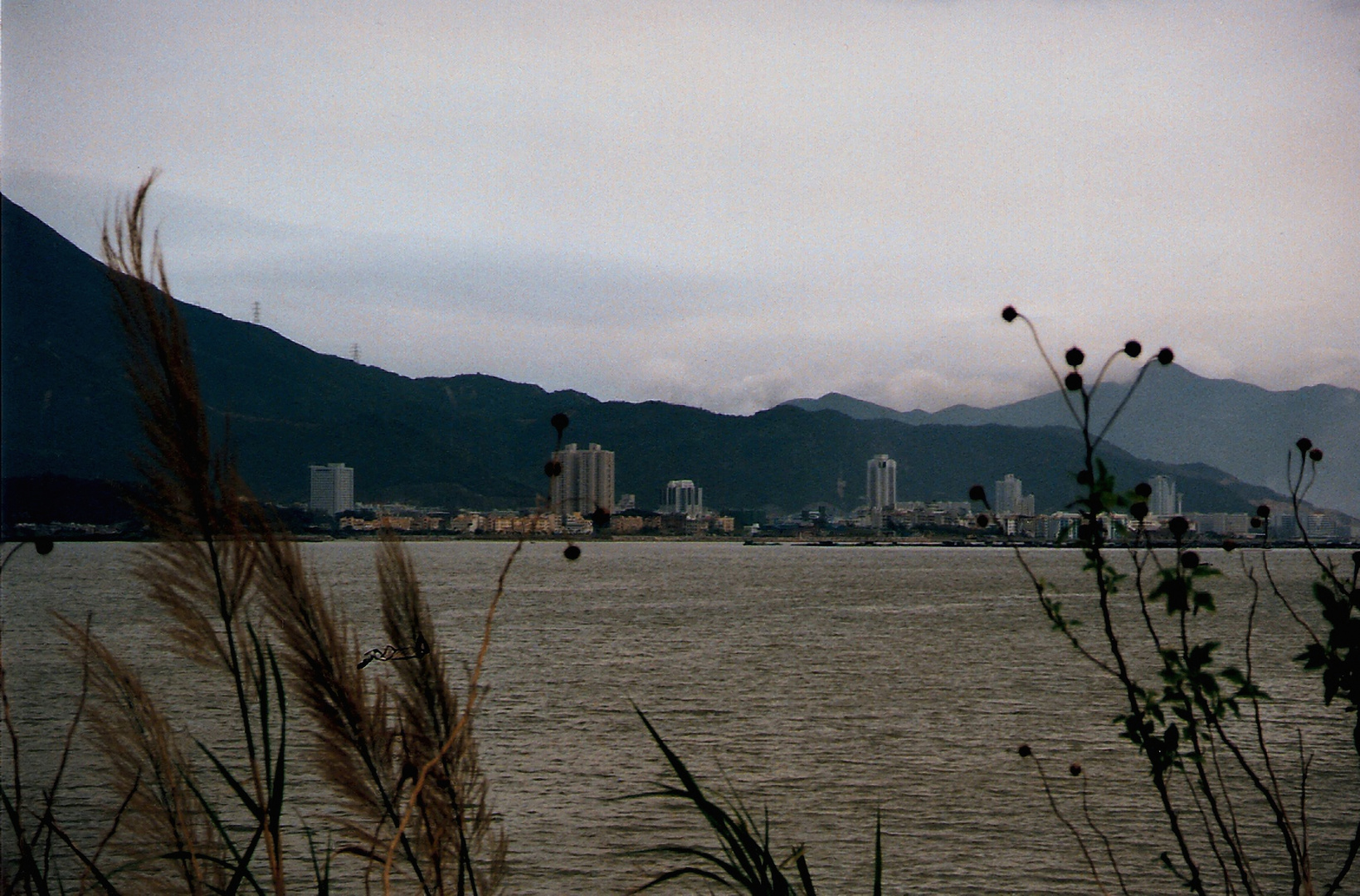 Blick von Hong Kong nach Shenzhen im März 1997 (MW 1997/3 - hq)