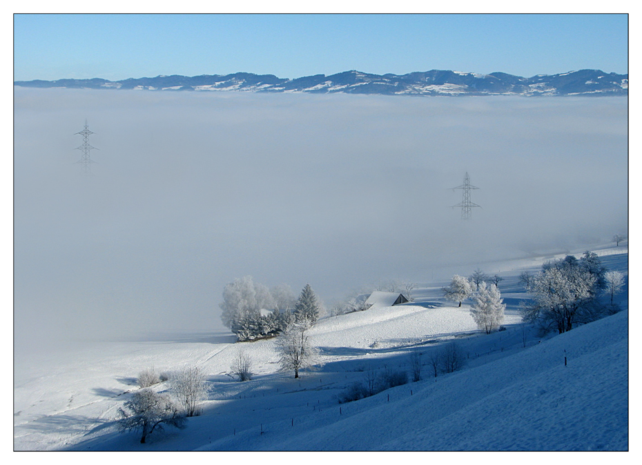 Blick von Hütten