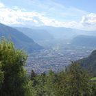 Blick von Jenesien auf Bozen, Sept. 2015