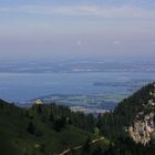 Blick von Kampenwand auf Chiemsee