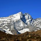 Blick von Khumjung zum Kongde Ri (6187 m)