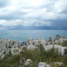 Blick von Korfu nach Albanien