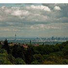 Blick von Kronberg auf Frankfurt