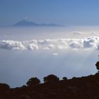 Blick von La Palma nach Teneriffa