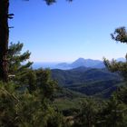 Blick von Ladoikea auf die Bucht von Olympos