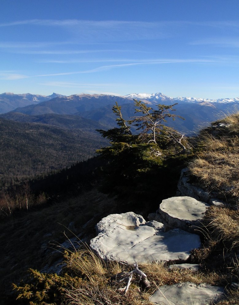 Blick von Lago Naki nach Süden, Kaukasus