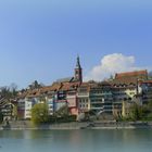 Blick von Laufenburg, CH auf Laufenburg, Baden