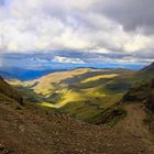 Blick von Lesotho auf die Dragensberge