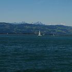 Blick von Lindau auf den Bodensee