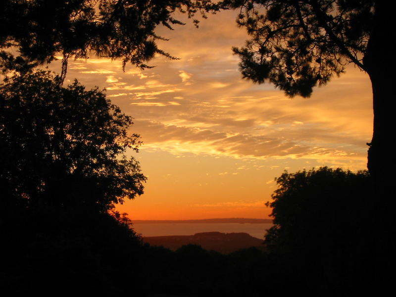 Blick von Locronan nach Westen