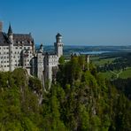 Blick von Marienbrücke auf das Schloss Neuschwanstein