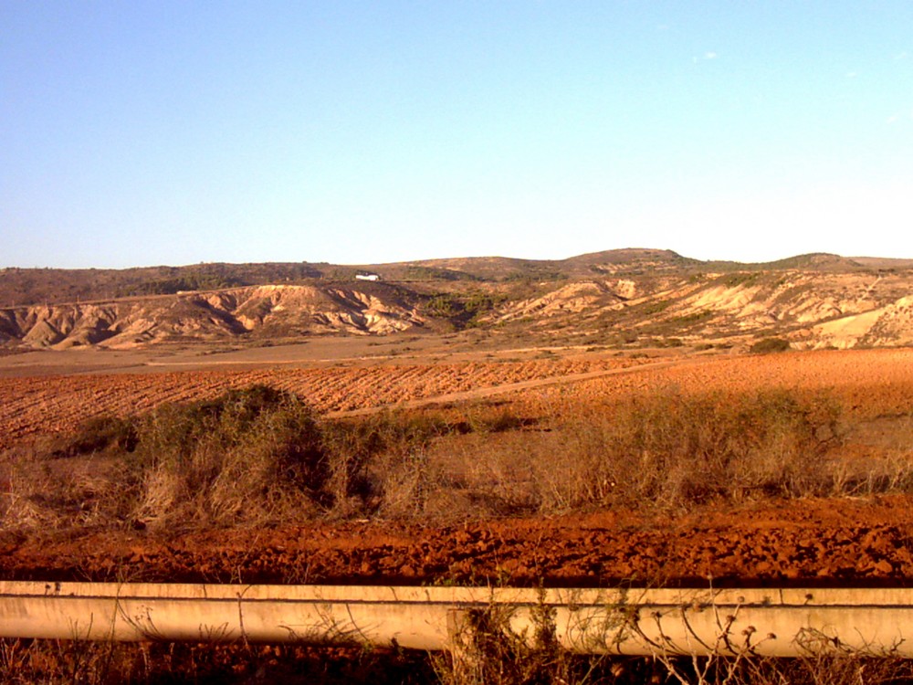 Blick von Marokko nach Algerien...