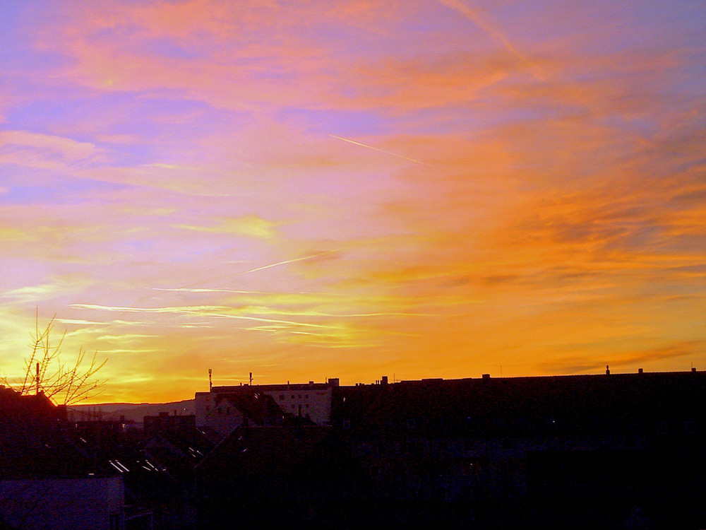 Blick von meinem balkon