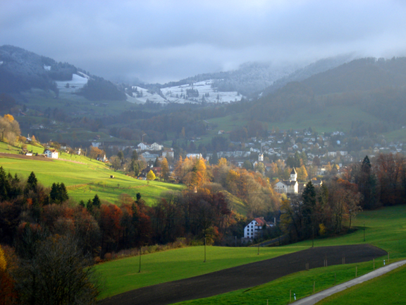 Blick von meinem Balkon!