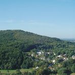 Blick von meinem "Hausberg" in Michelbach