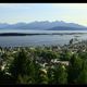 Blick von Molde in die Fjordlandschaft